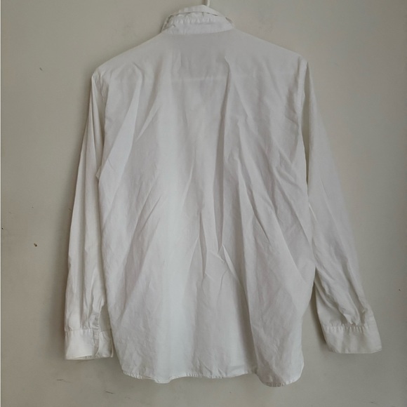 TALBOTS VINTAGE BUTTON UP SHIRT SIZE S WHITE - Picture 5 of 7